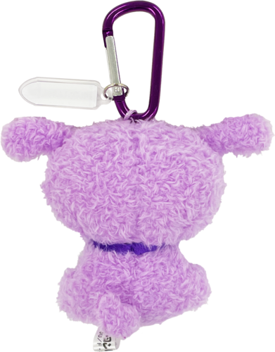 クレヨンしんちゃん ぬいぐるみマスコット カラフルシロ パープル